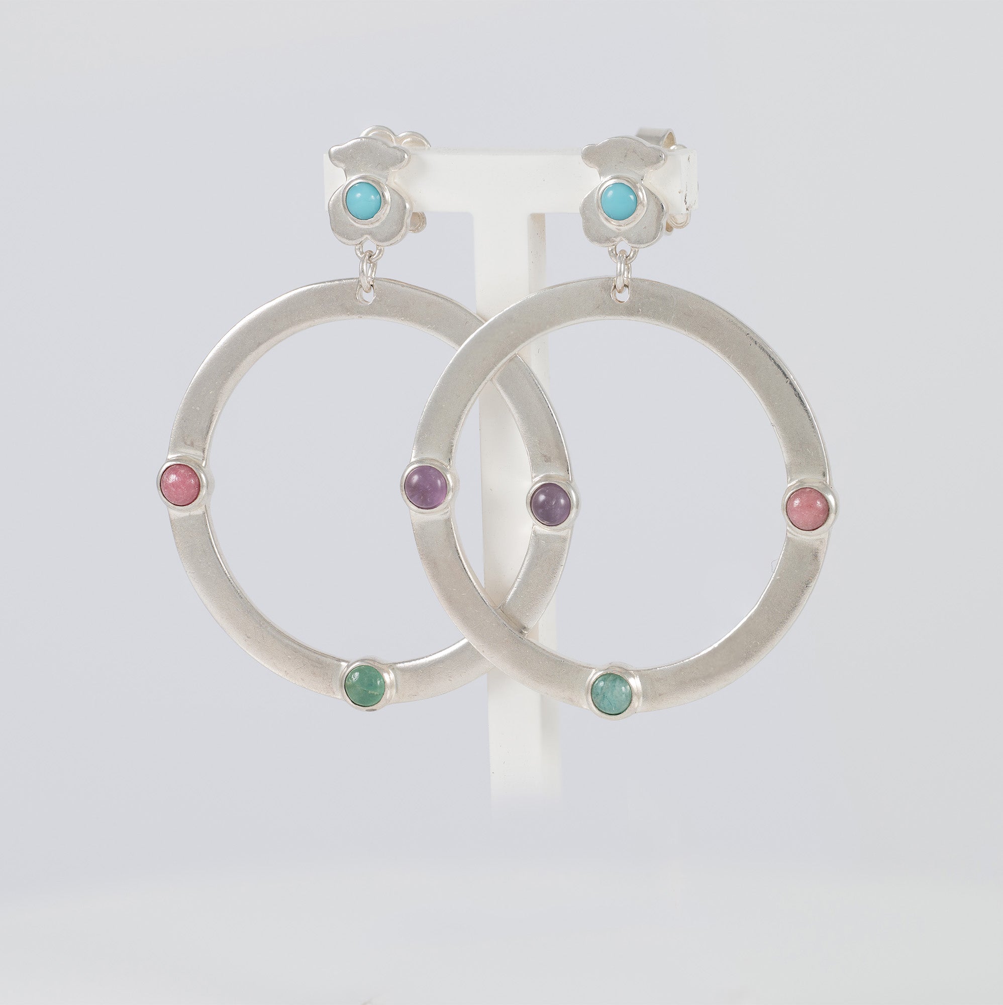 Pendientes Tous en plata 925 con gemas Super Power