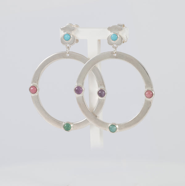 Pendientes Tous en plata 925 con gemas Super Power