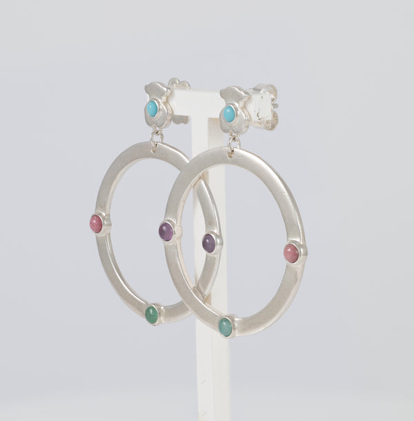 Pendientes Tous en plata 925 con gemas Super Power