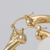 Pendientes de aro oro 18k 750