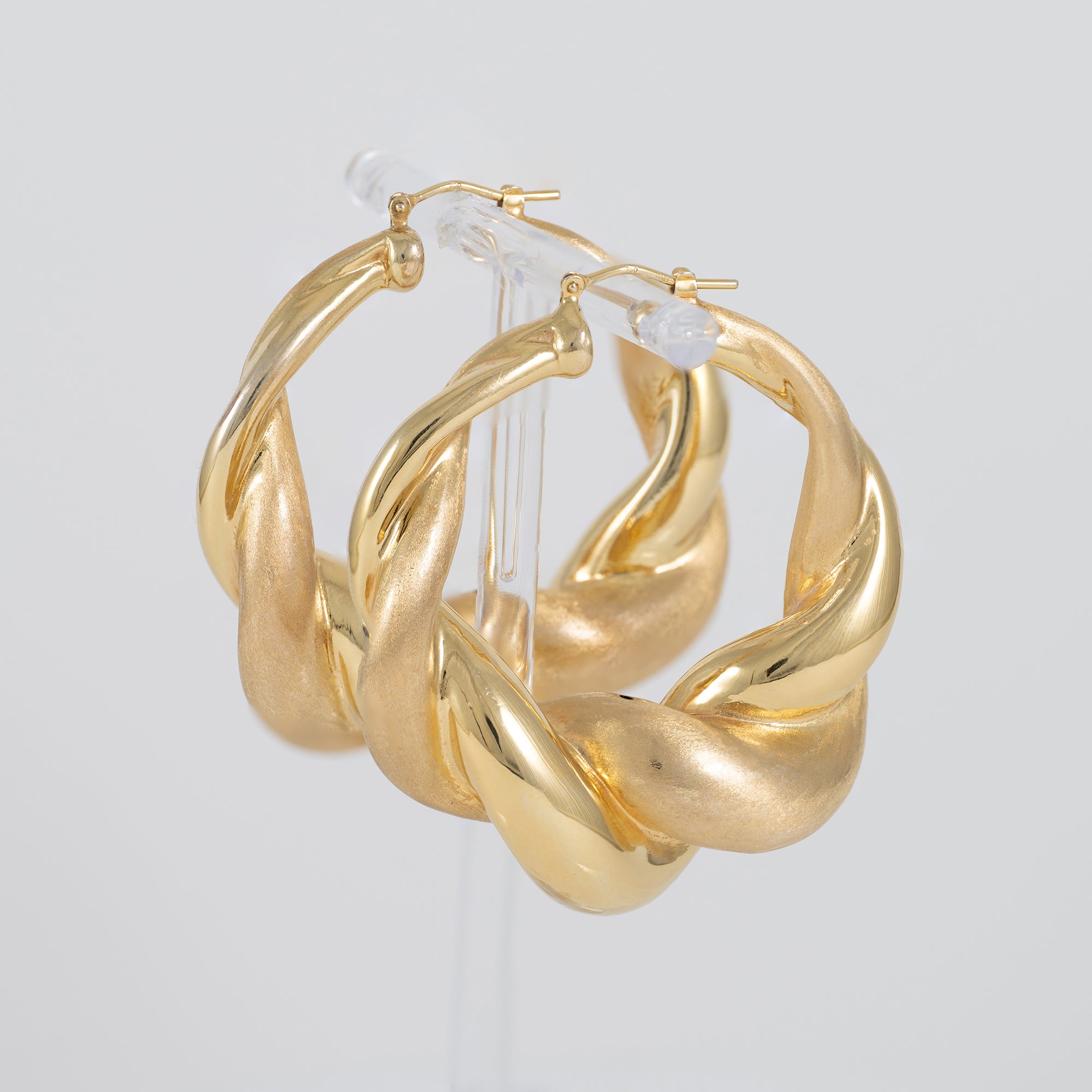 Pendientes de aro oro 18k 750
