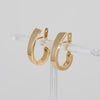 Pendientes de aro oro 18k 750