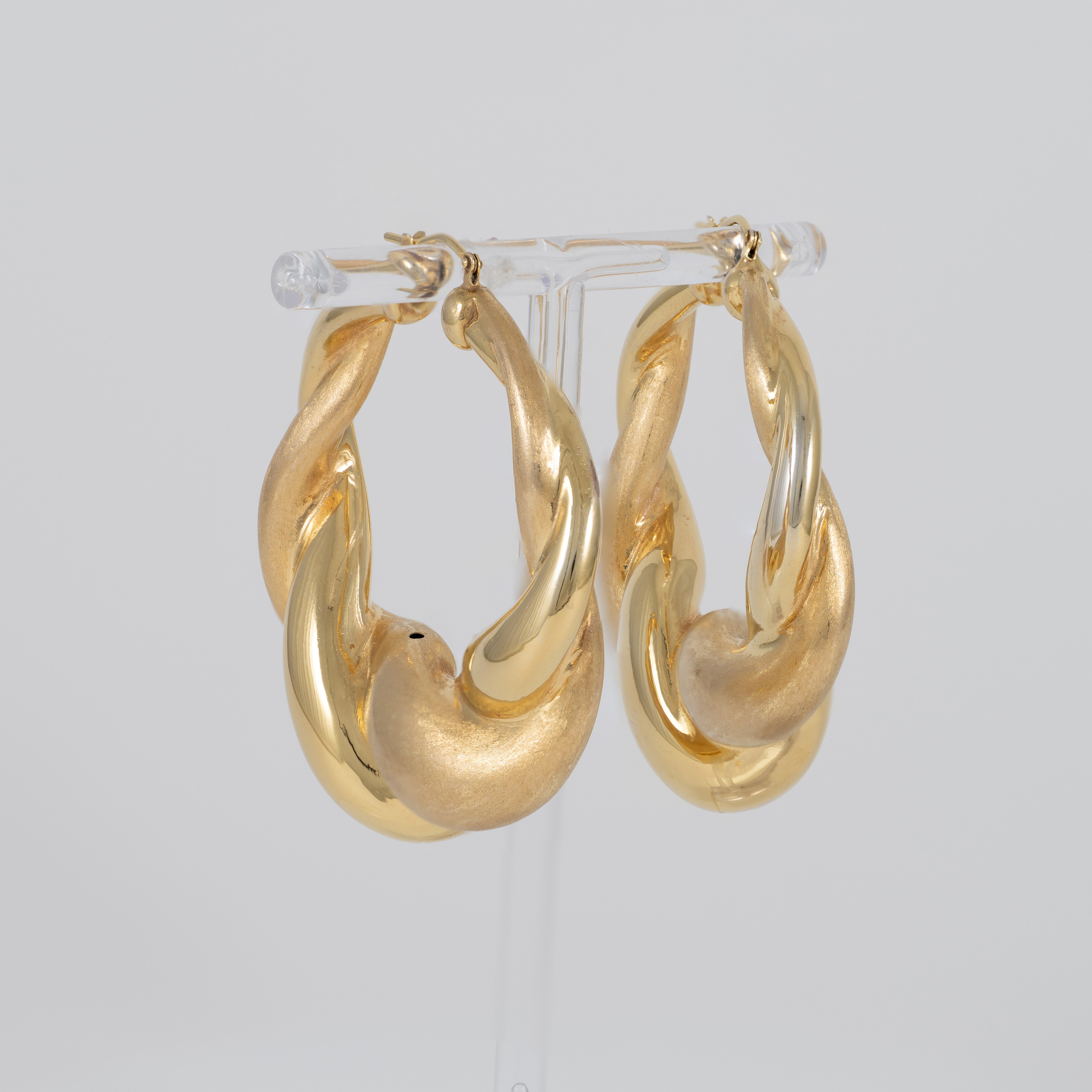 Pendientes de aro oro 18k 750