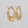 Pendientes de aro oro 18k 750