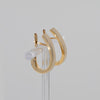 Pendientes de aro oro 18k 750