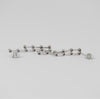 Pendientes en oro blanco 18k con diamantes