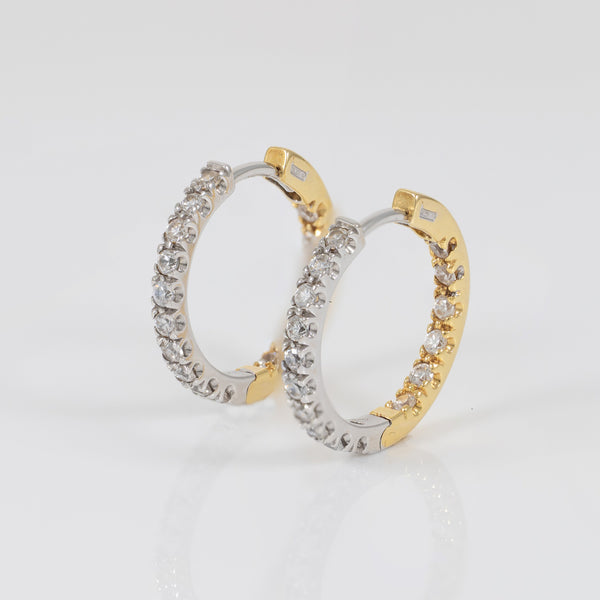 Pendientes Aro oro 18k 750