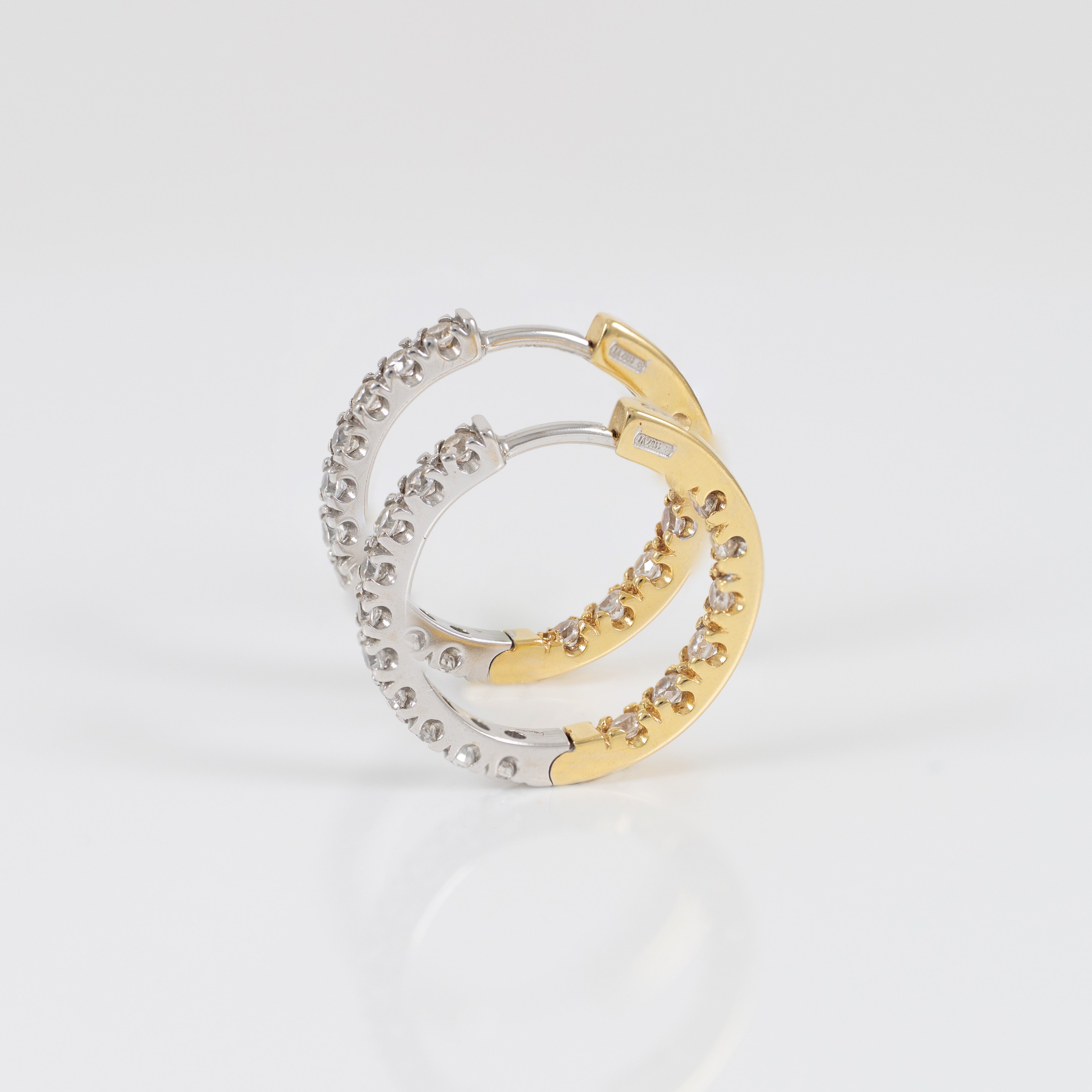 Pendientes Aro oro 18k 750