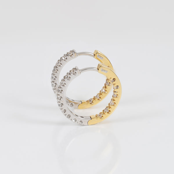 Pendientes Aro oro 18k 750