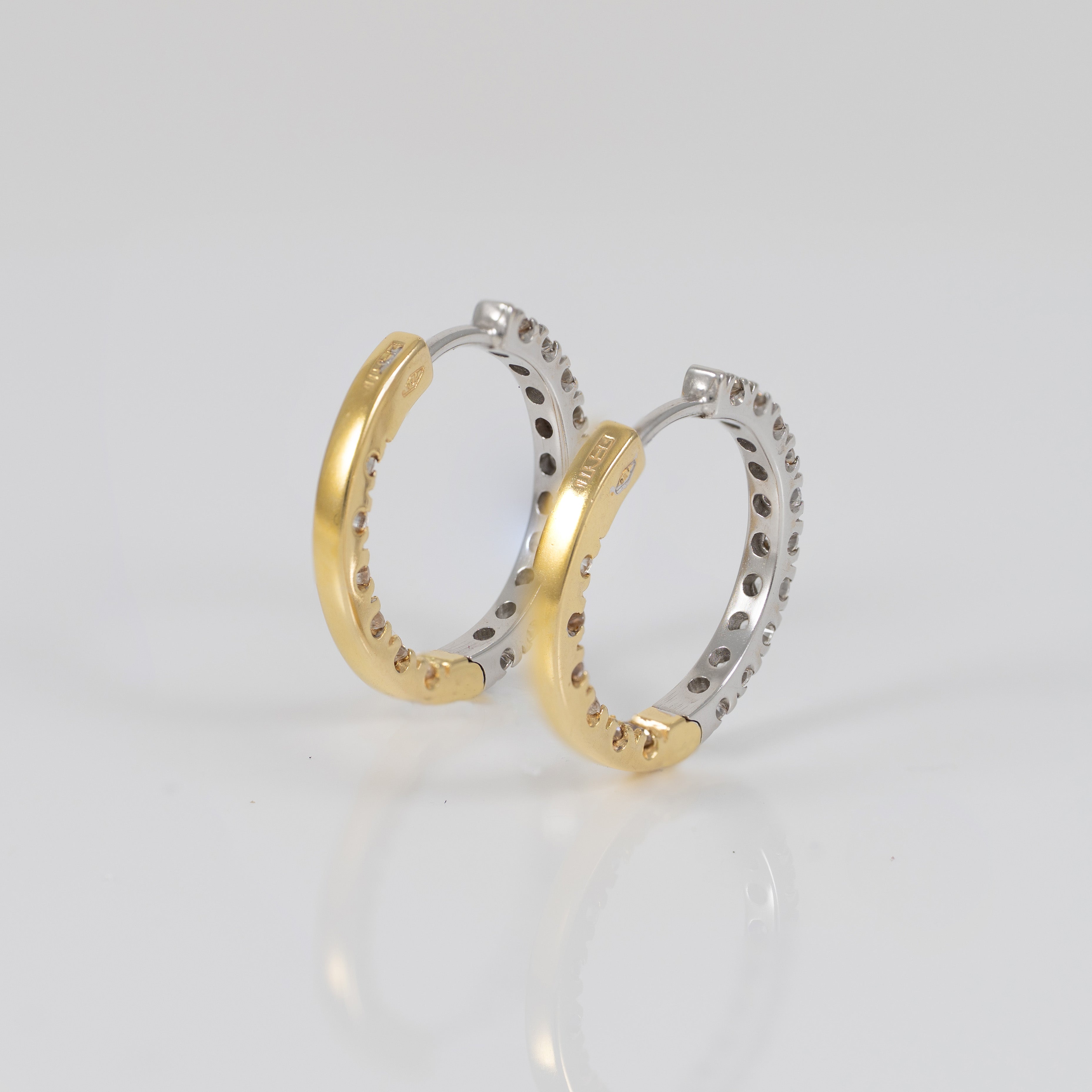 Pendientes Aro oro 18k 750