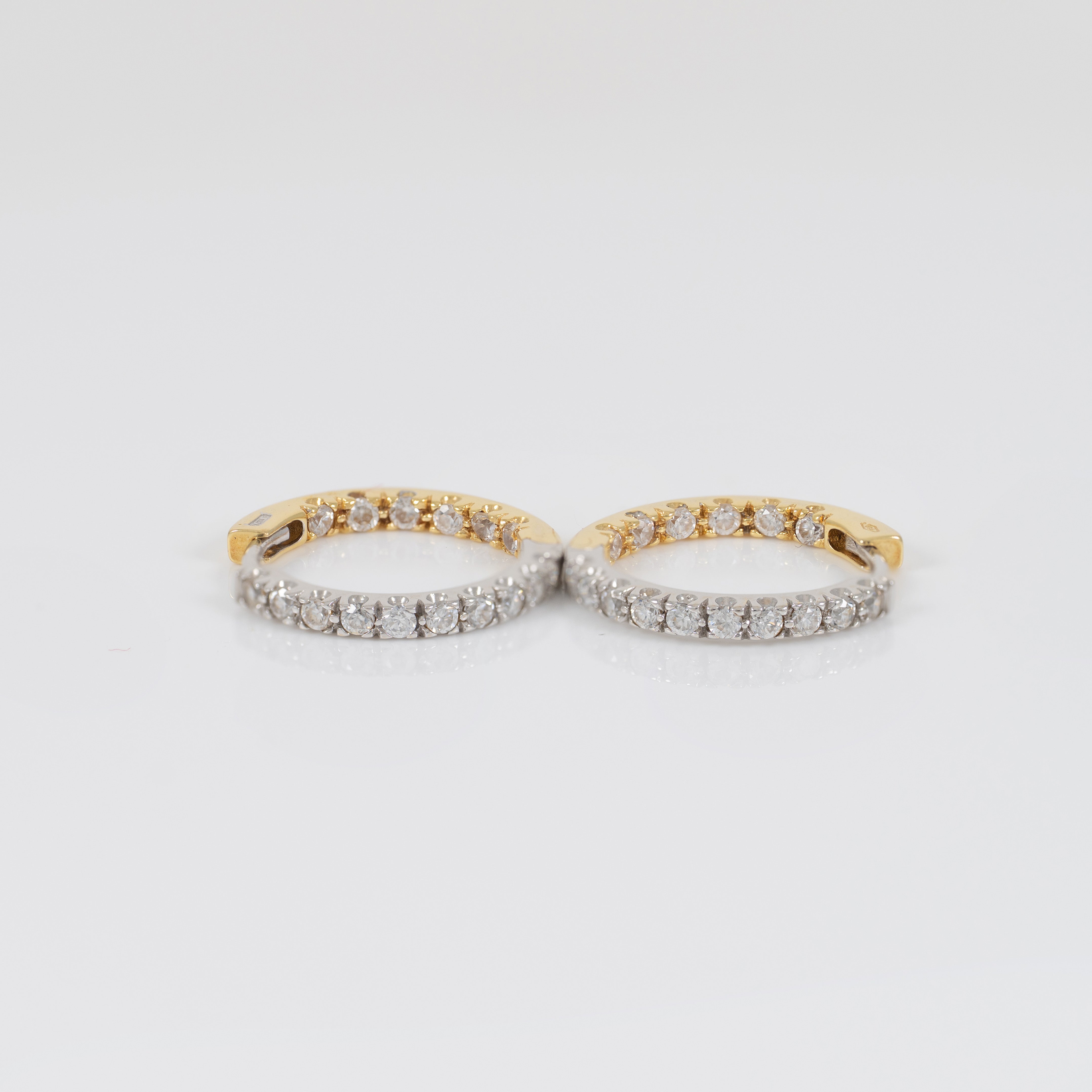 Pendientes Aro oro 18k 750