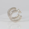 Pendientes Tous de aro de plata 925 Duna Tube