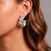 Pendientes Tous de aro en plata 925  Twisted