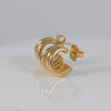 Pendientes Tous piercing fellow de triple aro bañados en oro 18 kt sobre plata