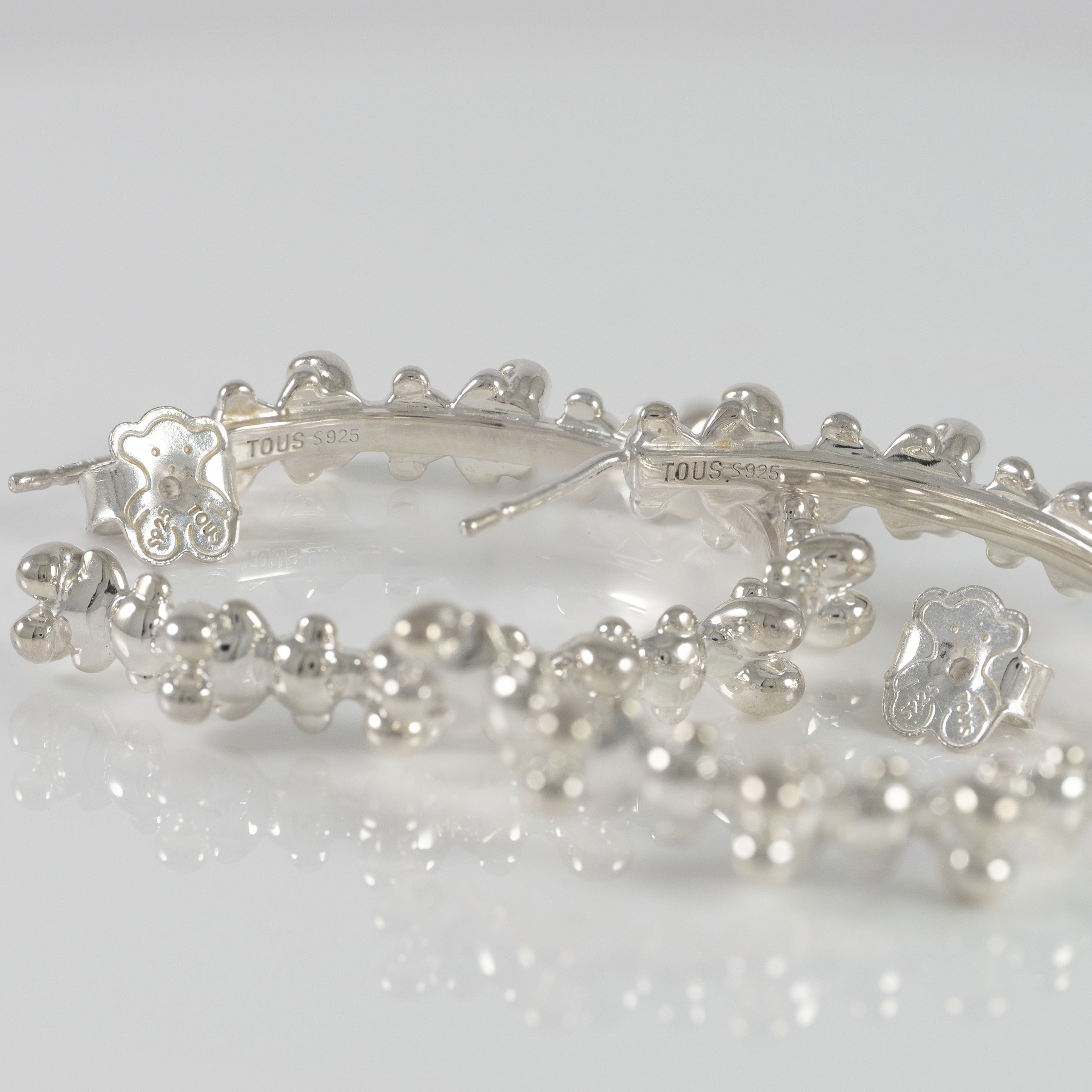 Pendientes Tous de aro en Plata 925 Bold Bear