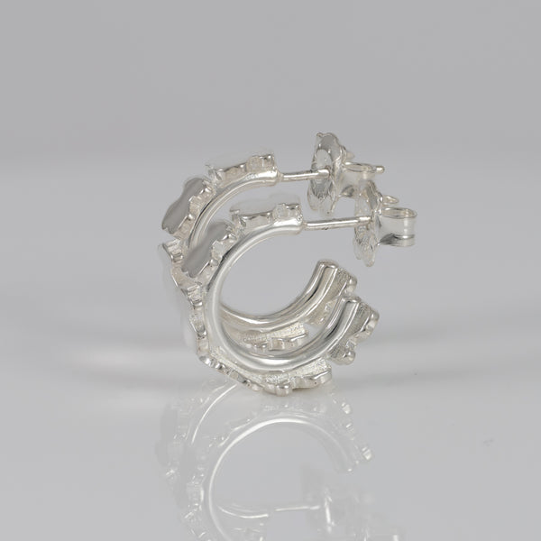 Pendientes Tous de aro en plata 925 motivo osos Carrusel