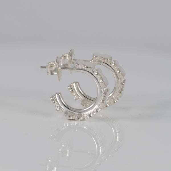 Pendientes Tous de aro en plata 925 motivo osos Carrusel