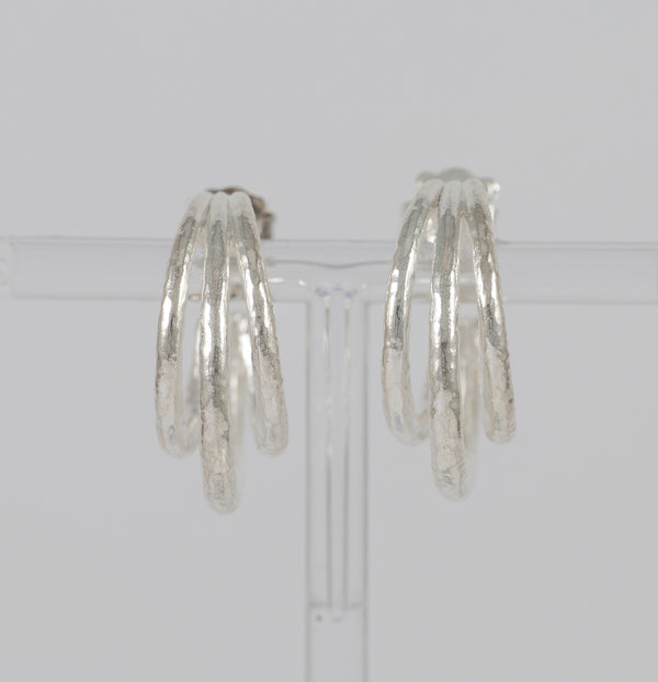 Pendientes Tous de aro en plata 925 Duna