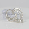Pendientes Tous de aro en plata 925 Duna