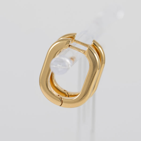Pendientes Tous de aro con baño de oro 18k Basics