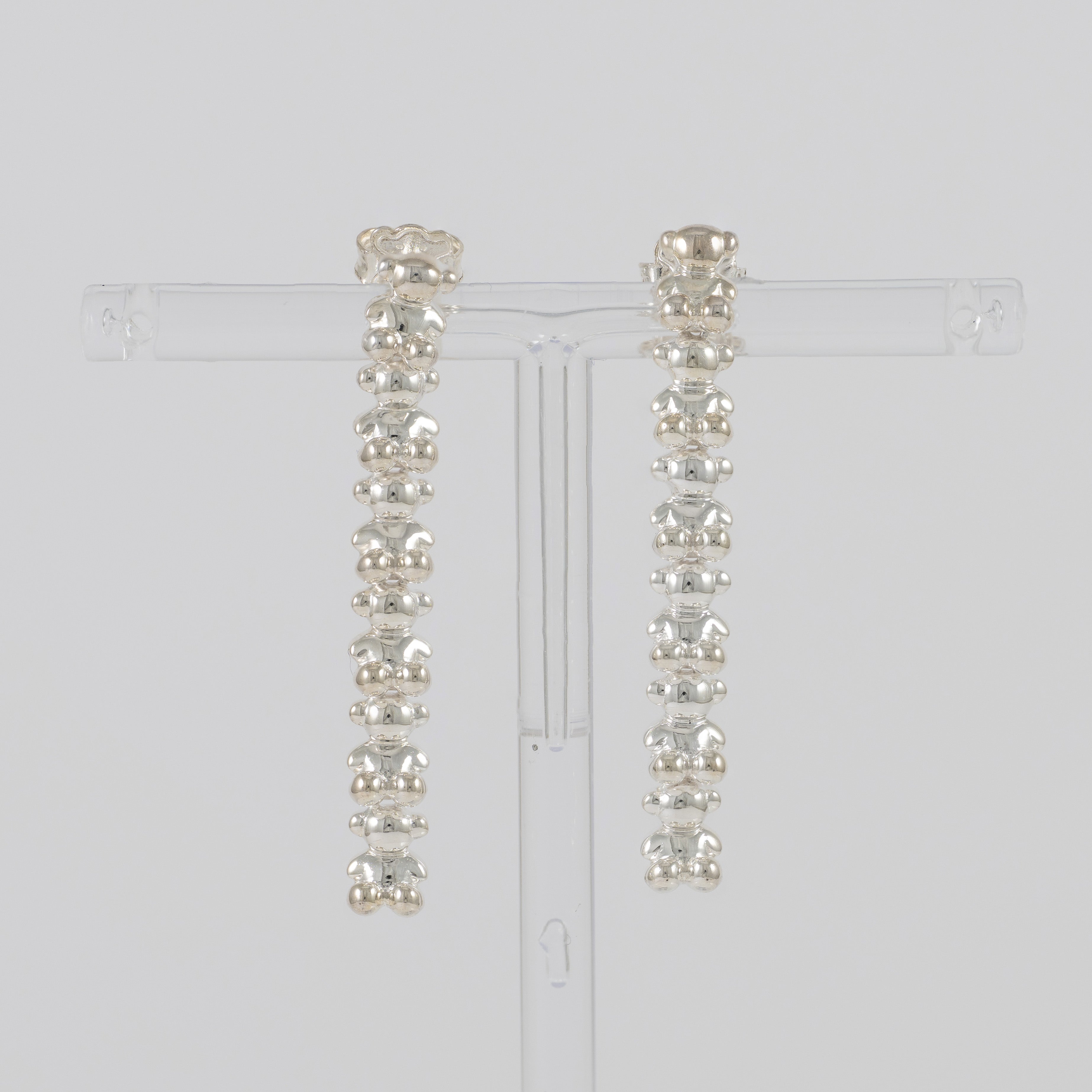 Pendientes Tous largos en plata 925 Bold Bear