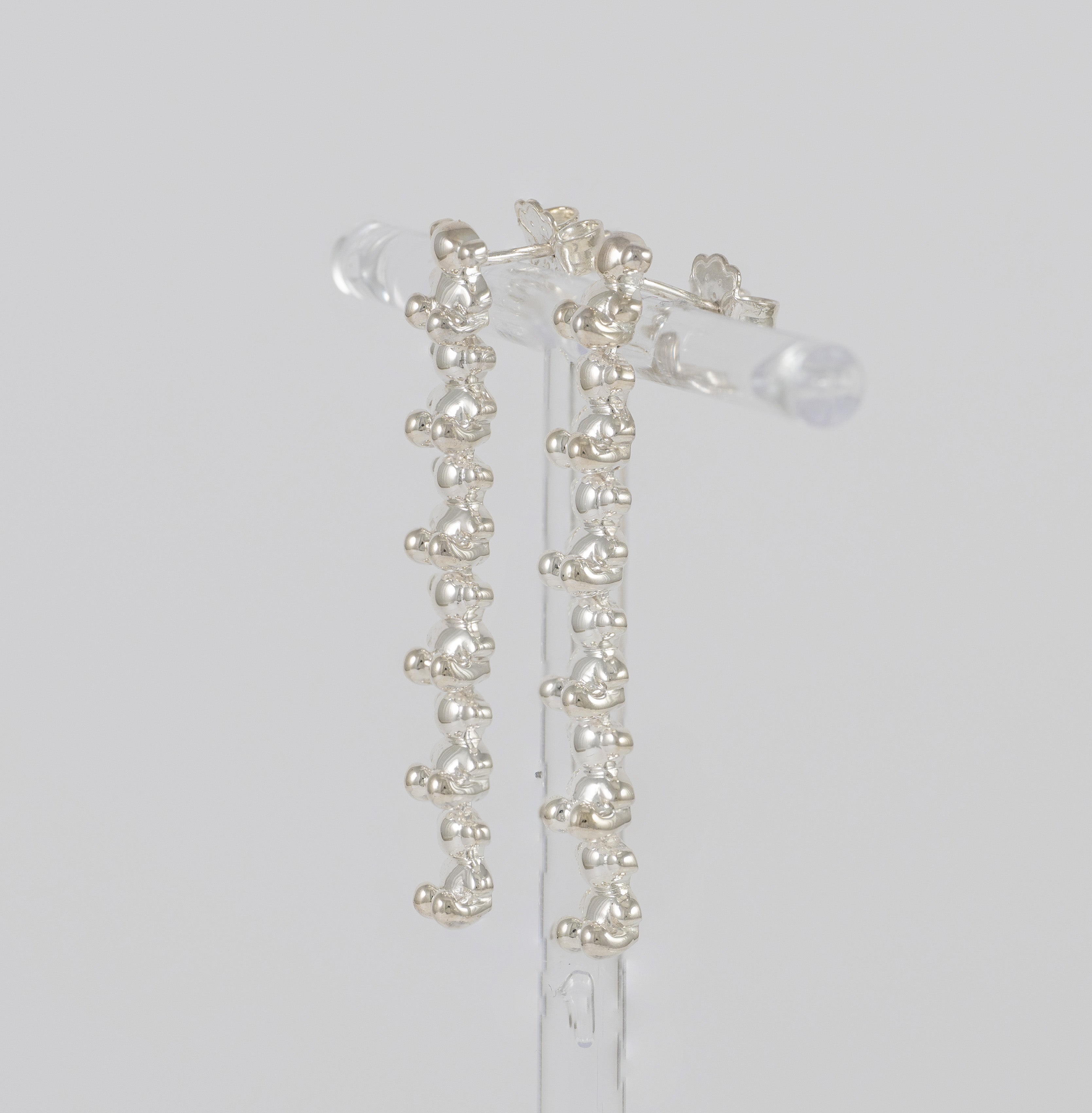 Pendientes Tous largos en plata 925 Bold Bear