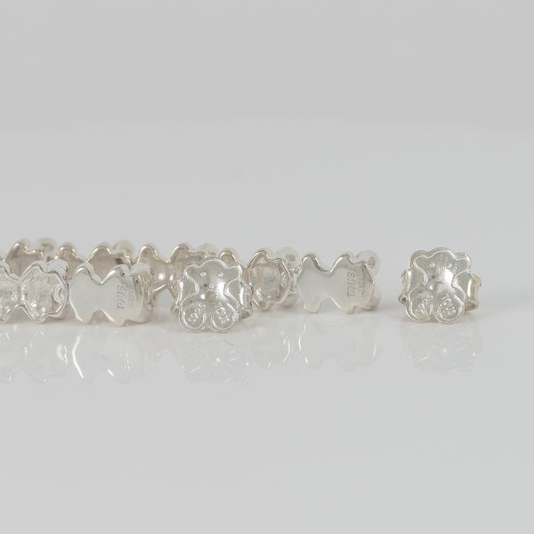 Pendientes Tous largos en plata 925 Bold Bear