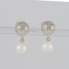 Pendientes Tous en plata 925 y perla cultivada con bola de osos Beach Disco