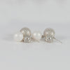 Pendientes Tous en plata 925 y perla cultivada con bola de osos Beach Disco