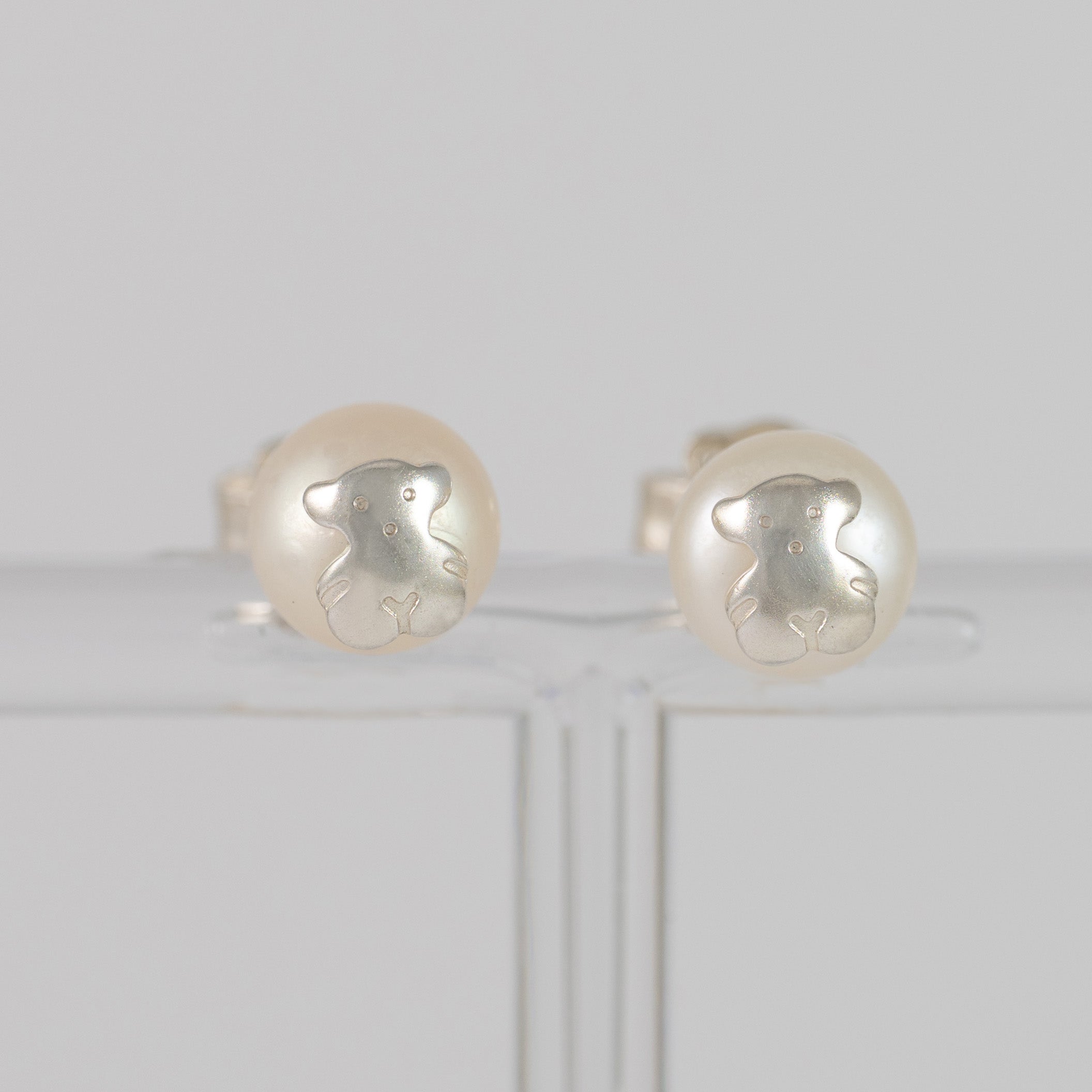 Pendientes Tous de Plata 925 y Perlas cultivadas 8 mm Icon Pearl