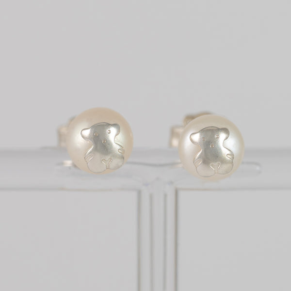 Pendientes Tous de Plata 925 y Perlas cultivadas 8 mm Icon Pearl
