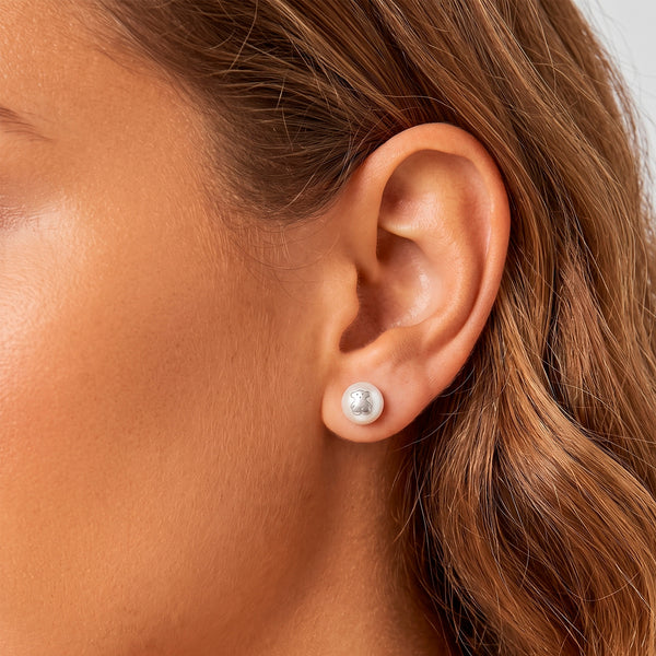 Pendientes Tous de Plata 925 y Perlas cultivadas 8 mm Icon Pearl