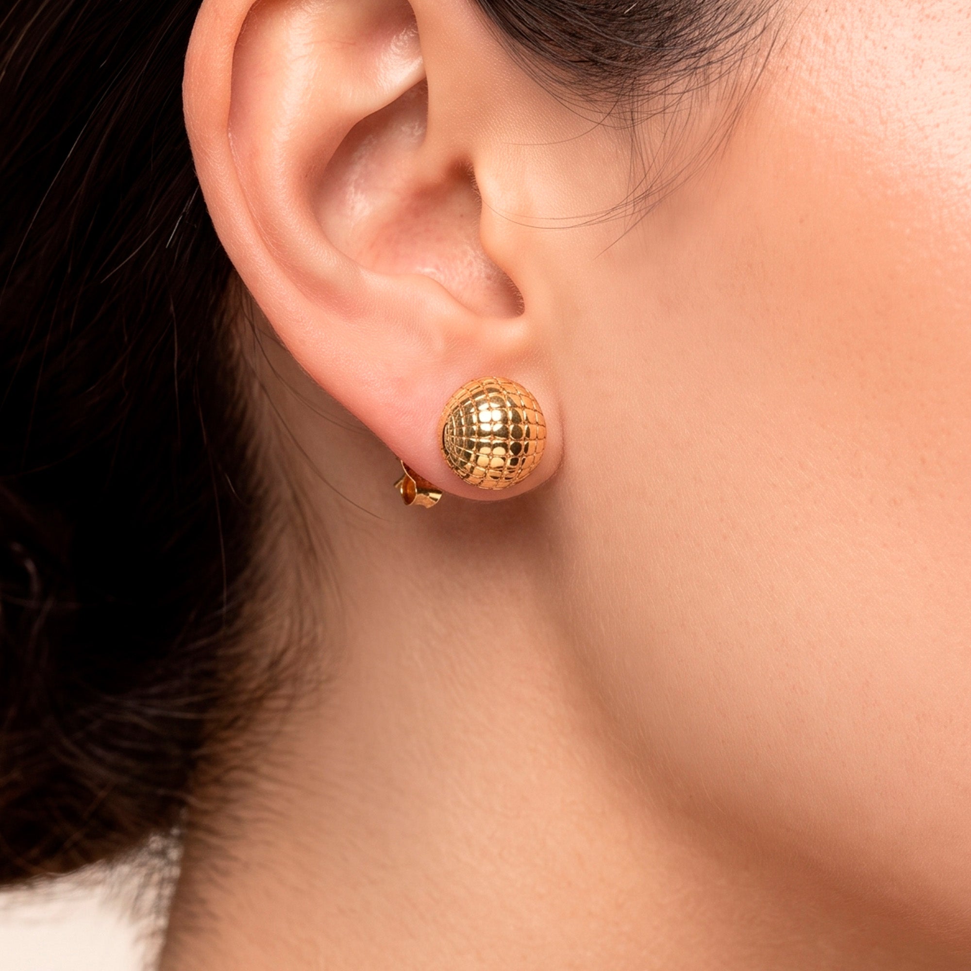 Pendientes Tous en plata vermeil bola osos Beach Disco