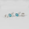 Pendientes Tous de plata 925 y zafiro azul motivo oso  Bold Bear