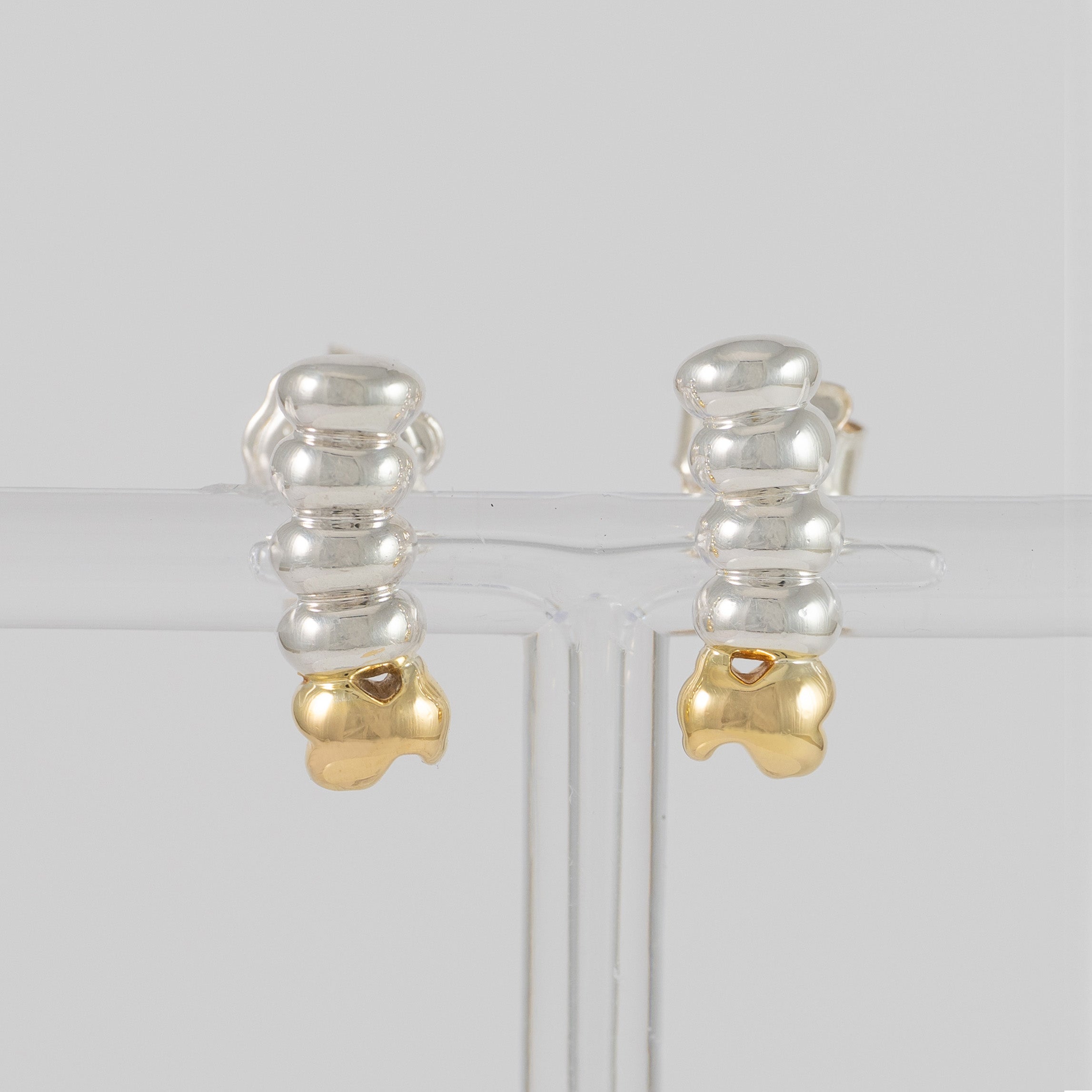 Pendientes Tous Trepadores Bicolor en plata 925 Virtual Garden