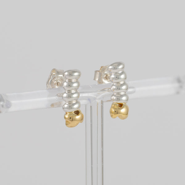 Pendientes Tous Trepadores Bicolor en plata 925 Virtual Garden