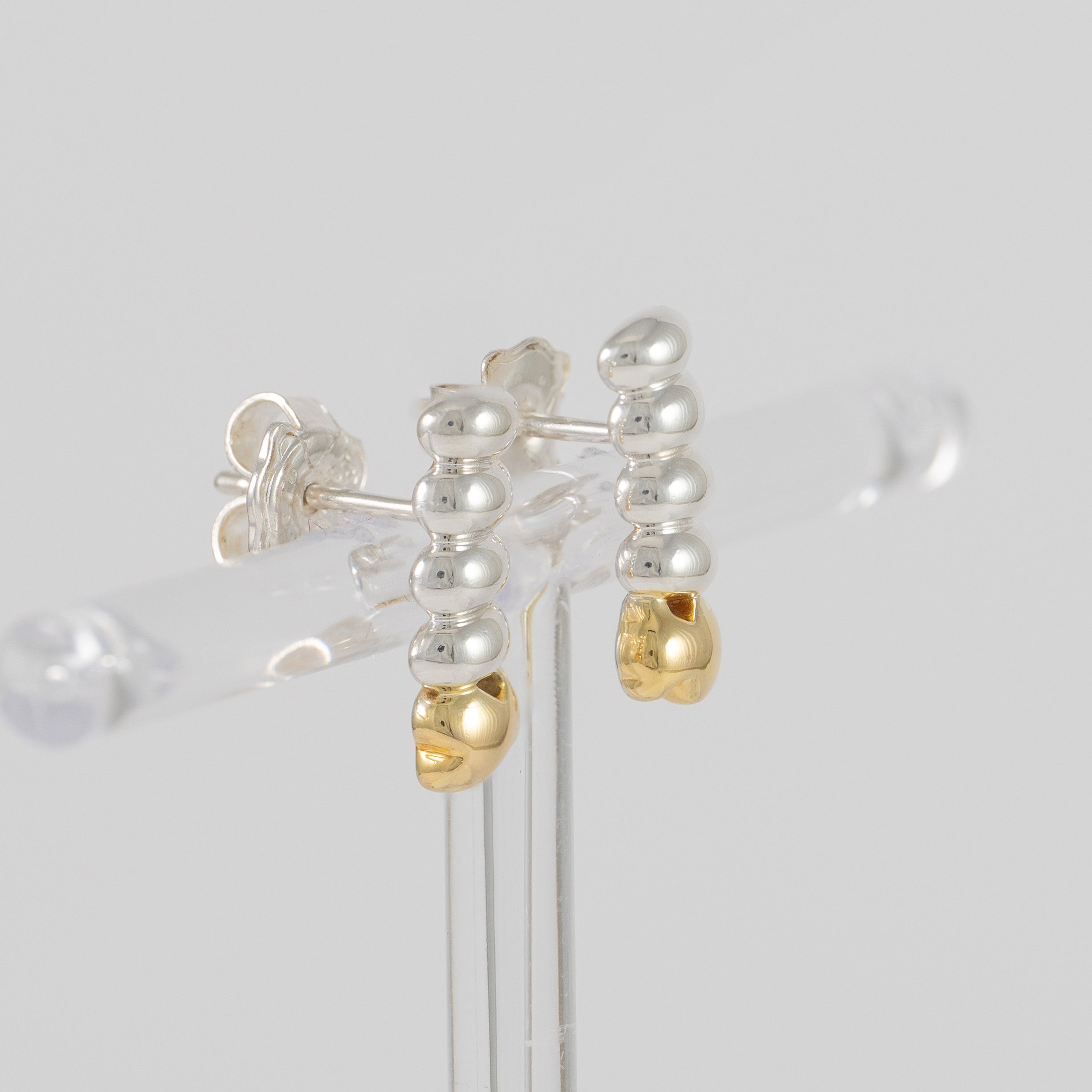 Pendientes Tous Trepadores Bicolor en plata 925 Virtual Garden