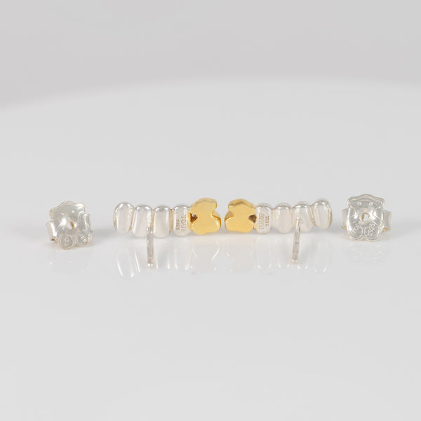 Pendientes Tous Trepadores Bicolor en plata 925 Virtual Garden