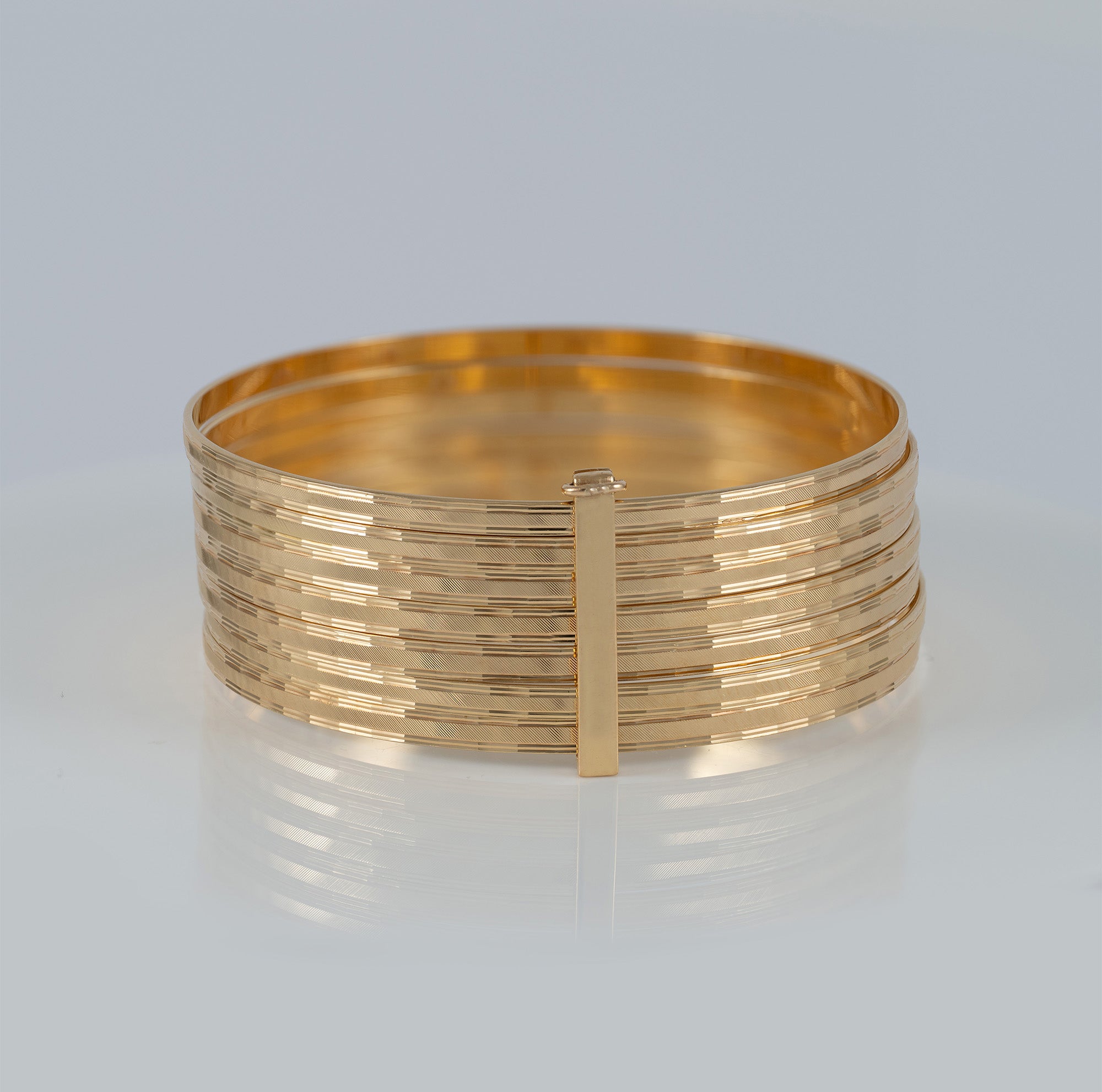 Pulsera semanario de oro 18k 750