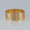 Pulsera semanario de oro 18k 750