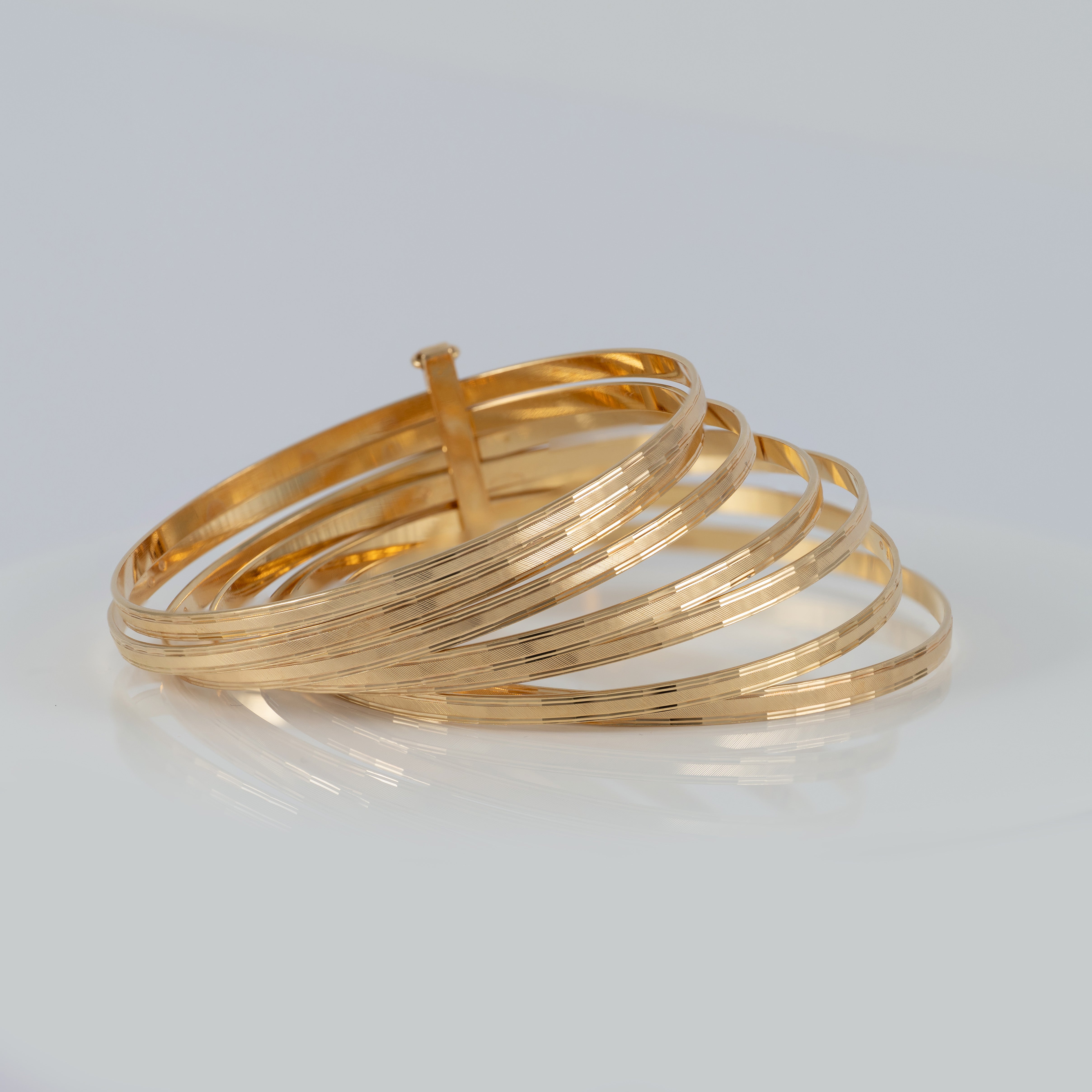 Pulsera semanario de oro 18k 750