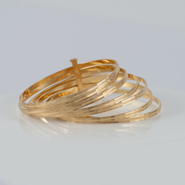 Pulsera semanario de oro 18k 750