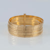 Pulsera semanario de oro 18k 750