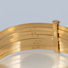 Pulsera semanario de oro 18k 750