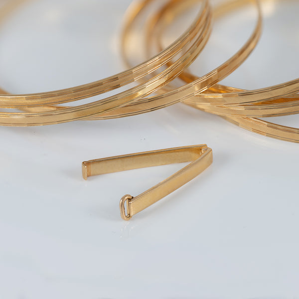 Pulsera semanario de oro 18k 750