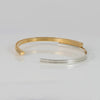 Pulsera Esclava Tous Bicolor en Plata 925  con motivos oso y corazón 1950