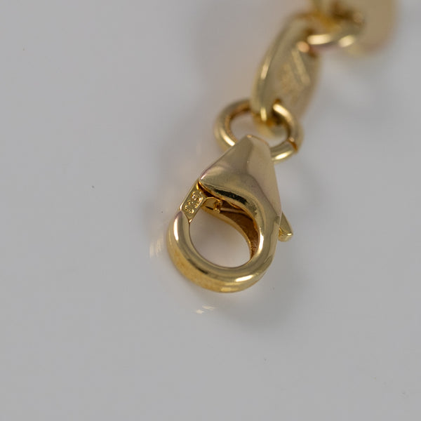 Pulsera de cadena Tous en plata Vermeil con eslabones circulares