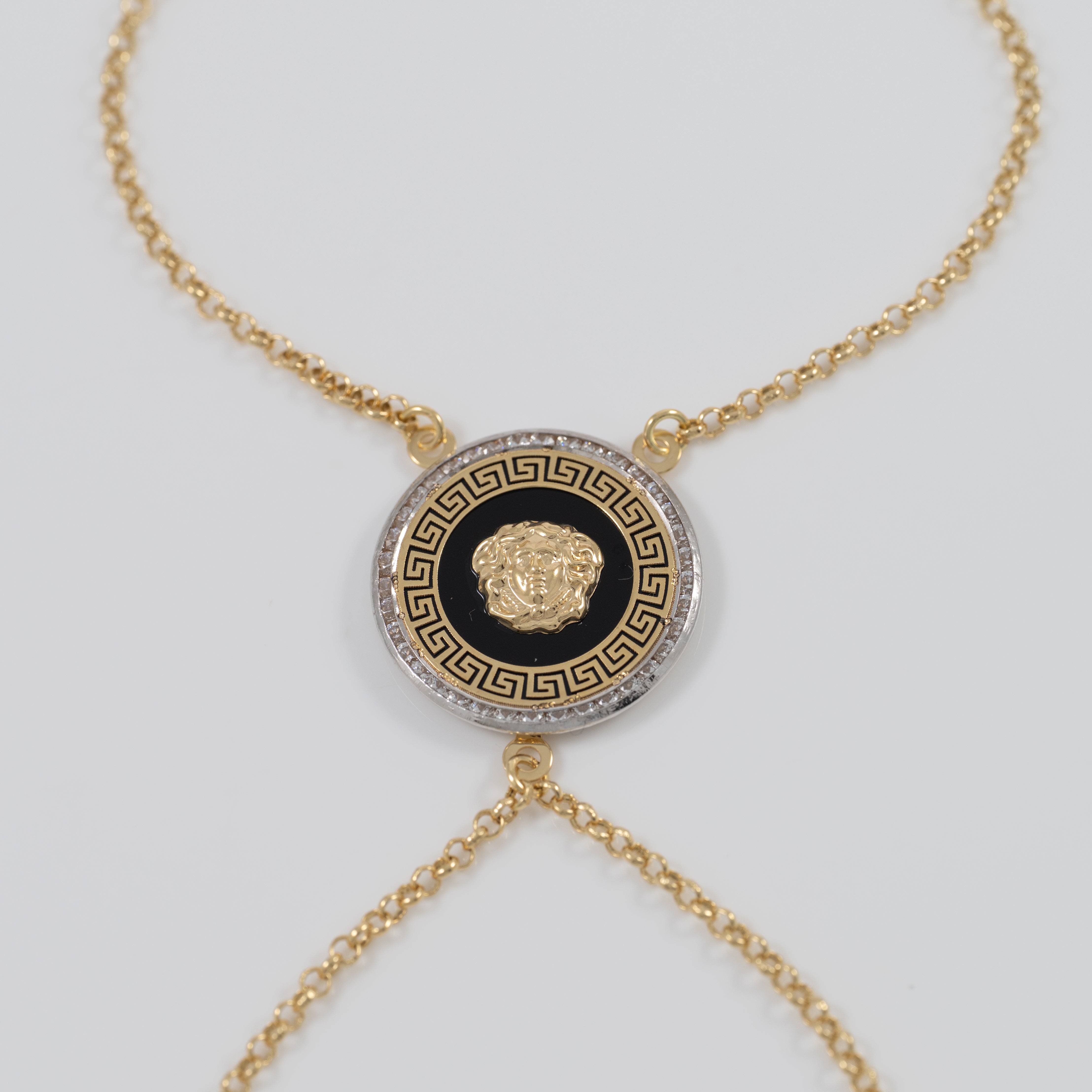 Pulsera pasamanos oro 18k 750