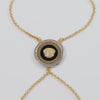 Pulsera pasamanos oro 18k 750
