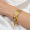 Pulsera de oro 18k 750 con diamantes